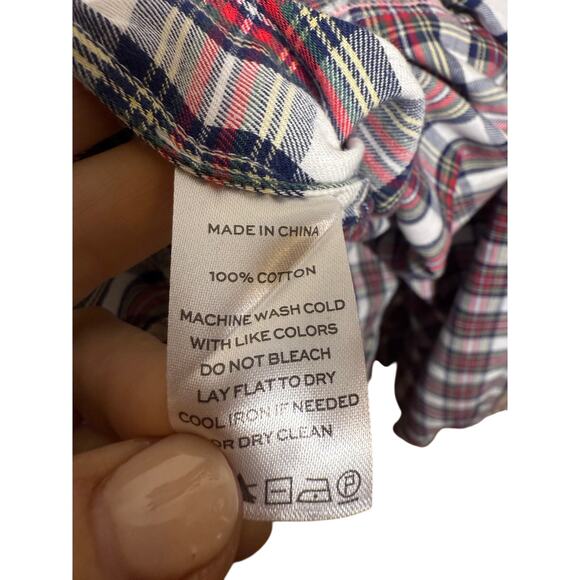 Hill House Ellie Nap Dress in Multi Tartan Dress Sz. XS - Picture 8 of 8